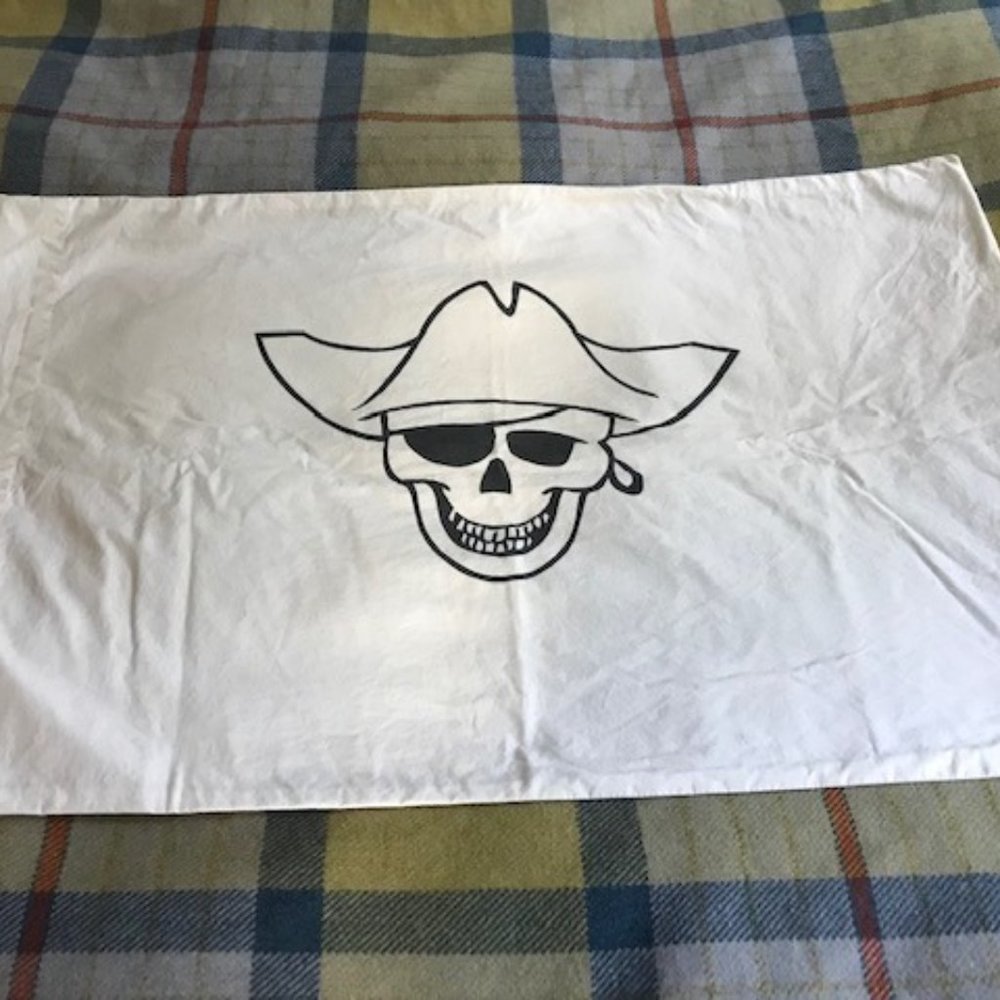 2 x Pirate Pillowcases - regular